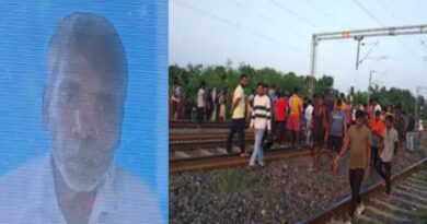 “सांठाजगत स्टेशन के पास ट्रेन से गिरकर व्यक्ति की मौत: नेपाल से असम जाने वक्त हुआ हादसा