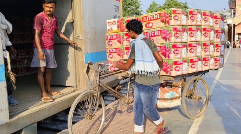 बिहार की लीची रेल मार्ग से पहुँच रही है मुंबई,दिल्ली 