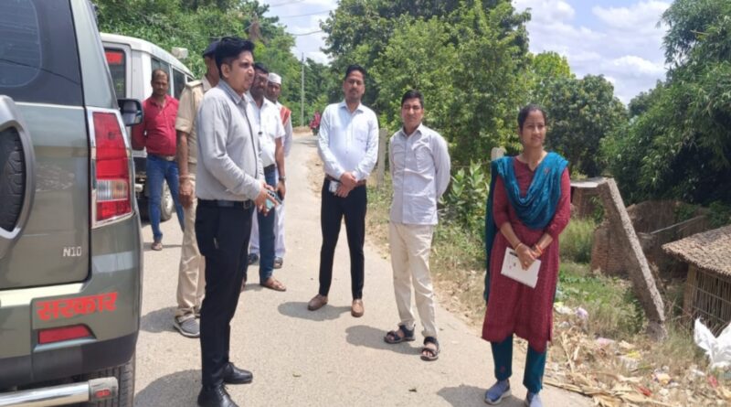 दलसिंहसराय एसडीओ ने बाया नदी के बायें तटबंधो का किया निरिक्षण,दिया आवश्यक दिशा निर्देश