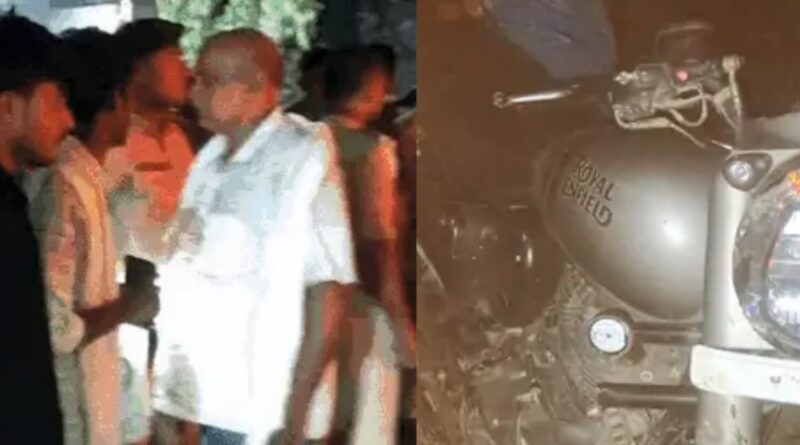 हाइवा ने बुलेट सवार 4 युवक को रौंदा, 2 की मौत:शादी समारोह से लौट रहे थे