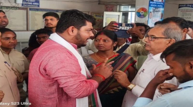समस्तीपुर:स्वास्थ्य केन्द्र में नवजात की मौत के बाद हंगामा,सीएस ने की जांच