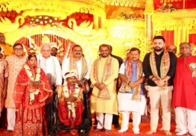 पटना में 51 जोड़े विवाह के बंधन में बंधे:राज्यपाल ने कहा- मानव सेवा ही, माधव सेवा है