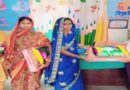 सोठगामा में प्रधानाध्यापक ने रसोइया दीदी को सम्मानित किया:साड़ी-सेवइयां भेंट दिया