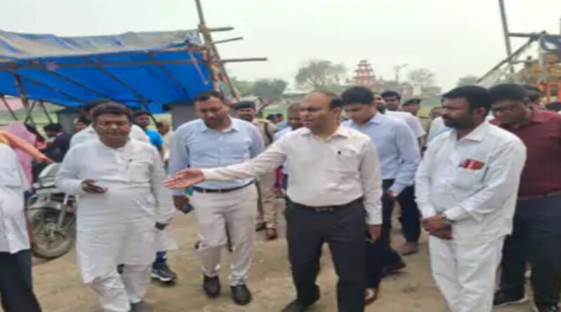 डीएम ने इन्द्रवारा राजकीय मेले की तैयारियों का जायजा लिया