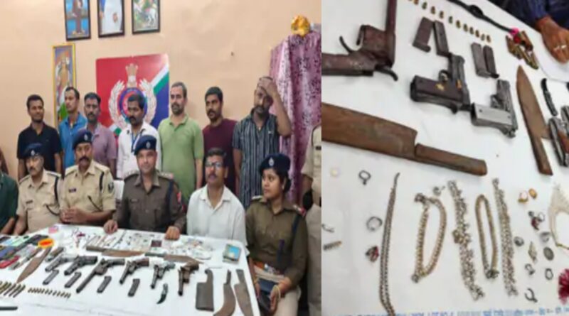 RPF-GRP ने 2 पिस्टल-50 मोबाइल किया जब्त, चोरी का सामान बरामद 