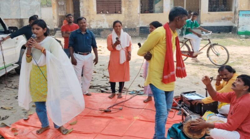 दलसिंहसराय:नुक्कड़ नाटक के माध्यम से दिव्यांगजनों को किया गया जागरूक