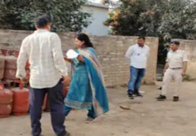 घरेलू गैस सिलेंडर का अवैध भंडारण, केस दर्ज:11 सिलेंडर जब्त किए