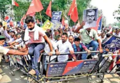 यूजीसी कानून लागू करने और 65% आरक्षण की मांग को लेकर छात्रों का उग्र प्रदर्शन,पुलिस ने किया लाठीचार्ज