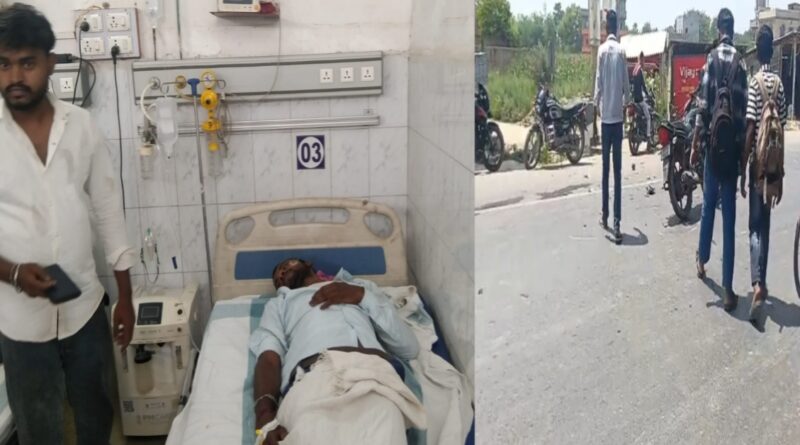 दलसिंहसराय:अनियंत्रित ब्लोरो चालक ने बाईक सवार को टक्कर, एक जख्मी