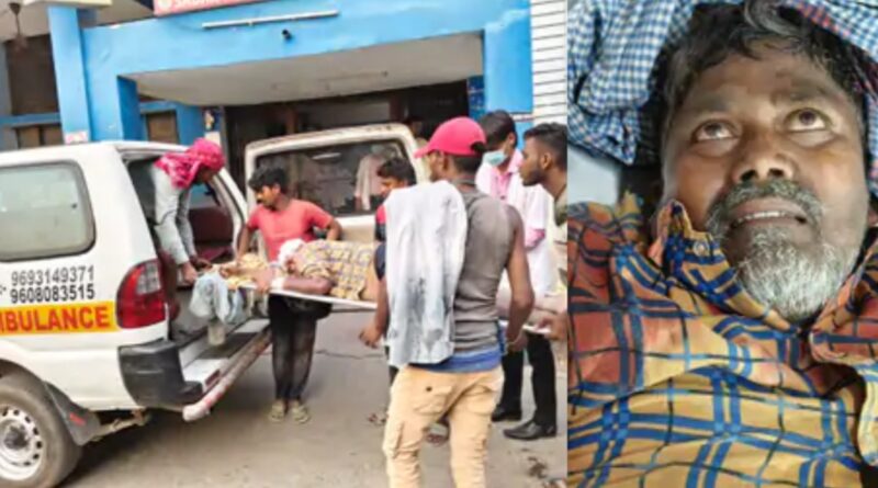 समस्तीपुर में पुल निर्माण के दौरान मजदूर घायल:सिर पर शटर गिरा 