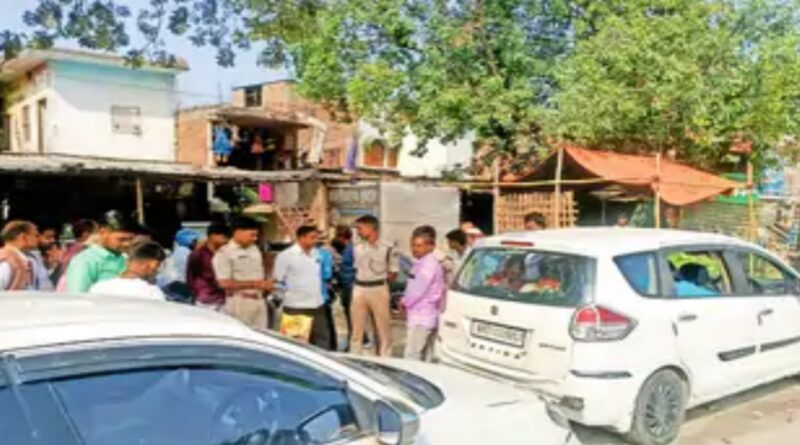 समस्तीपुर:नेशनल हाईवे 28 पर दो कारों की जोरदार टक्कर, बाल-बाल बचे