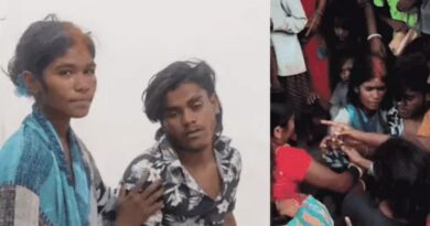 बॉयफ्रेंड के साथ पकड़ी गई 2 बच्चों की मां:ग्रामीणों ने मारपीट कर मंदिर में कराई शादी