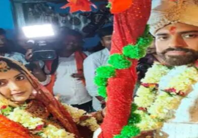 आंधी व बारिश के कारण ट्रैक्टर से धमवल गांव पहुंची बारात, हुई शादी