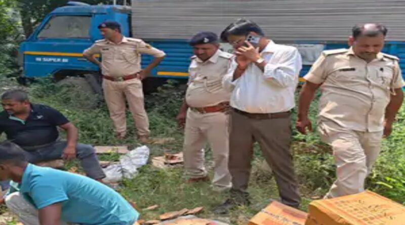 समस्तीपुर में जब्त शराब नष्ट किया गया:मजिस्ट्रेट की मौजूदगी में हुई कार्रवाई