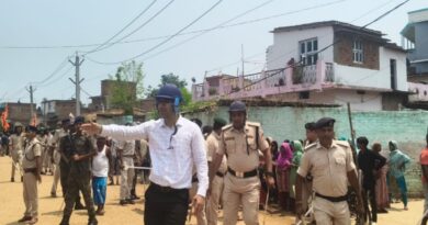 महायज्ञ को लेकर निकले कलश यात्रा को एक पक्ष द्वारा बास बल्ला लगा रोका:हुआ विवाद