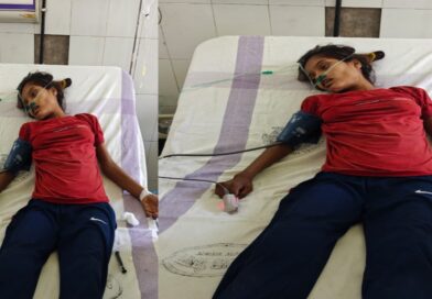 जयनगर रेलवे स्टेशन पर अचेत किशोरी को जीआरपी ने कराया भर्ती 