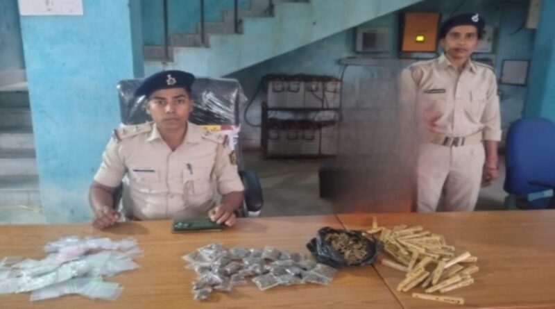 सूखे नशे पर पुलिस का बड़ा प्रहार,महिला गिरफ्तार