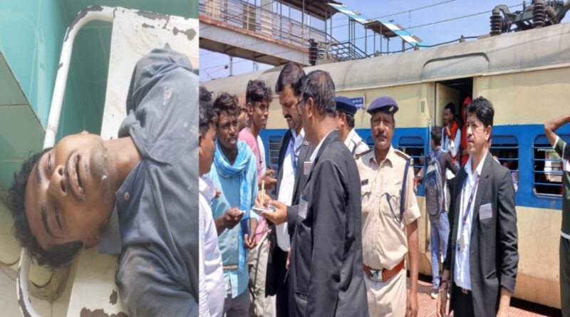 रेलवे स्टेशन के प्लेटफार्म दो से अज्ञात शव बरामद, जाँच में जुटी पुलिस 