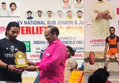 सब जूनियर पावर लिफ्टिंग नेशनल चैंपियनशिप में दलसिंहसराय के दिव्य ने जीता अवार्ड,दिया बधाई 
