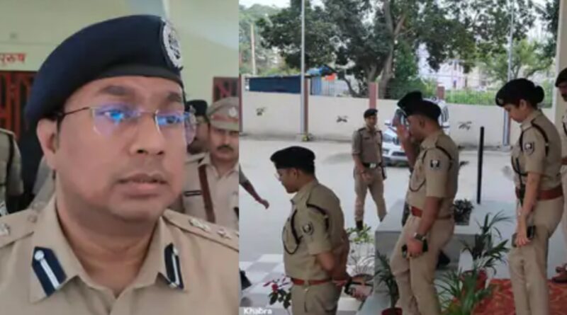 DIG चंदन कुशवाहा ने मुजफ्फरपुर सदर थाने को गोद लिया:कहा- ये पहला मॉडल थाना बनेगा
