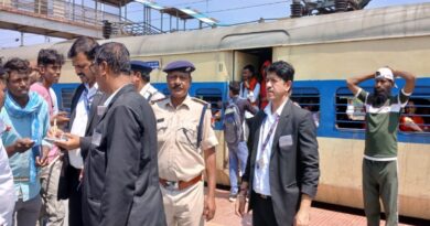 समस्तीपुर क्षेत्र में चला सघन टिकट जांच अभियान, 6833 यात्री पकड़े गए