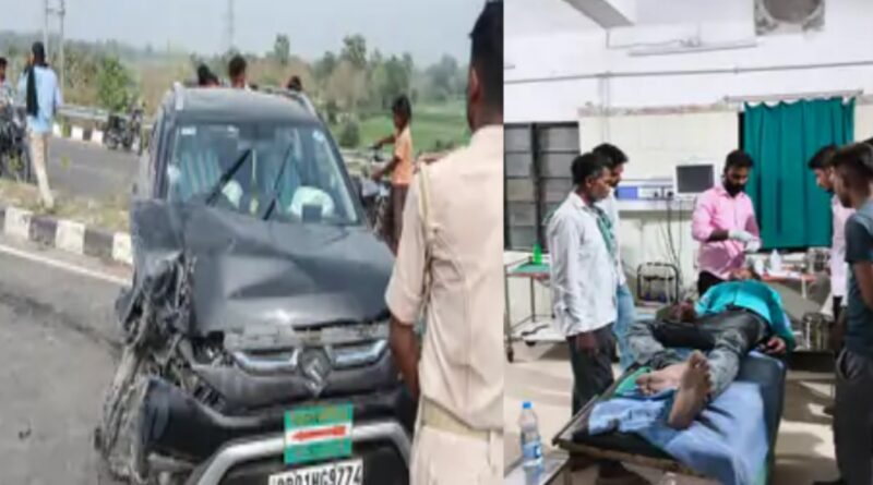 समस्तीपुर में जदयू की कार से टक्कर,ऑटो का ड्राइवर घायल