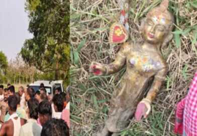 ठाकुरबारी से चोरी मां सीता की अष्टधातु की मूर्ति मिली:लक्ष्मण की मूर्ति अब भी लापता