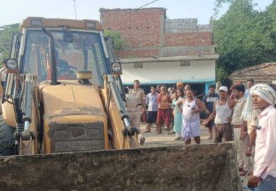 प्रशासन ने अतिक्रमण अभियान चला,रास्ता हुआ अतिक्रमण मुक्त