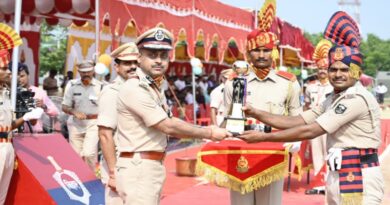 बिहार पुलिस के 228 नव प्रशिक्षुओं का दीक्षांत परेड समारोह संपन्न,हैरत अंगेज करतब दिखाया 