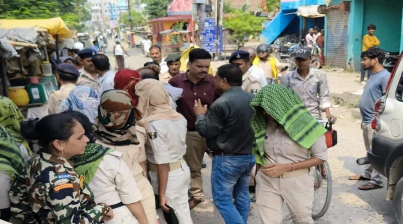 समस्तीपुर बाजार में अतिक्रमणकारियों के खिलाफ कार्रवाई,वसूला जुर्माना 