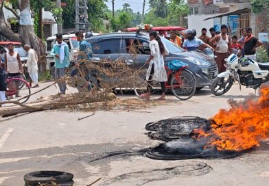 दलसिंहसराय:बंगराहा के लापता युवक को लेकर फूटा जनाक्रोश, चौक पर आगजनी कर सड़क जाम