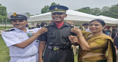 समस्तीपुर:बेनुआ का हर्ष बना लेफ्टिनेंट,क्षेत्र में खुशी की लहर, दिया बधाई 