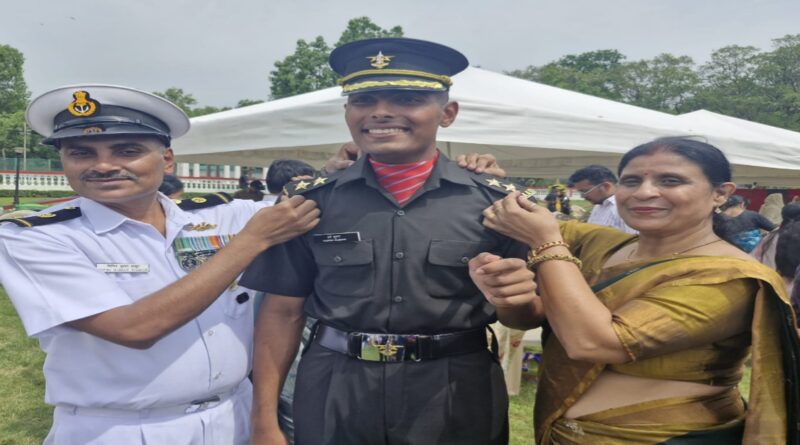 समस्तीपुर:बेनुआ का हर्ष बना लेफ्टिनेंट,क्षेत्र में खुशी की लहर, दिया बधाई 