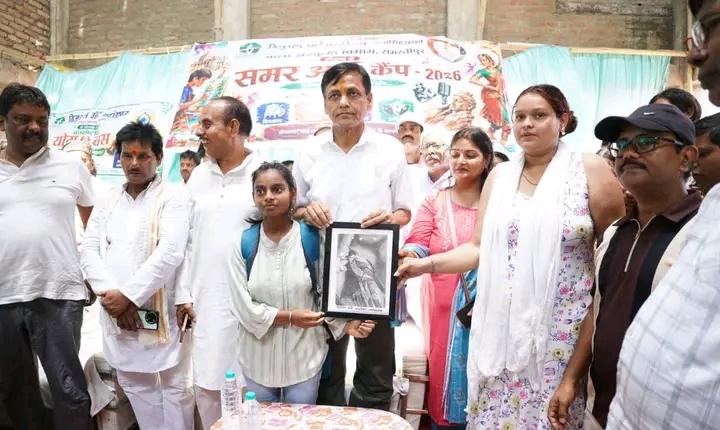 दलसिंहसराय:समर आर्ट कैंप में मंत्री हुए शामिल,कला एवं सांस्कृतिक विकास के लिए 5 करोड़ रुपये देने की घोषणा
