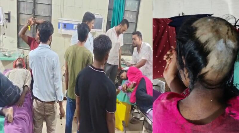 समस्तीपुर:प्रेम संबंध के आरोप में नाबालिग चचेरे भाई-बहन को मिली सजा,सिर मुंडवाकर लगाया चूना-कालिख