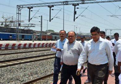 सोनपुर – मुजफ्फरपुर रेलखंड का मंडल रेल प्रबंधक द्वारा किया गया निरीक्षण