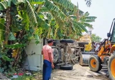 NH 527डी पर हुई भीषण सड़क हादसे में माँ-बेटी की मौत,लोगों ने किया सड़क जाम