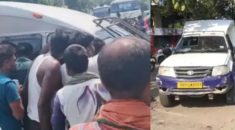 हाजीपुर में कैश वैन लूटने की कोशिश:गार्ड और स्थानीय लोगों के अलर्टनेस से बचा,एक गिरफ्तार
