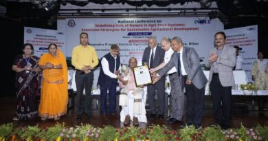 पूसा विद्यवविद्यालय में तीन दिवसीय राष्ट्रीय सम्मेलन,कुलपति बोले- खेती केवल व्यवसाय नहीं, अर्थव्यवस्था की रीढ़