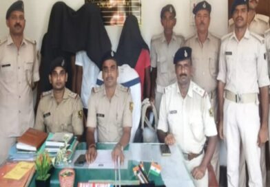 अमन सहनी गिरोह के तीन बदमाश पकड़ाए: एनकाउंटर के बाद कार्रवाई, दो देसी कट्टा जप्त 