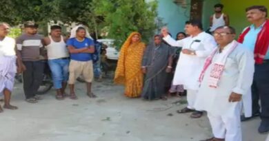 पटना-पूर्णिया सिक्सलेन के बदले रूट का विरोध:300 से अधिक घर प्रभावित होने की आशंका