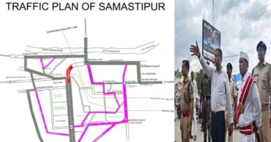 समस्तीपुर शहर की लाइफ लाइन ओवरब्रिज आज से बंद:15 अगस्त तक मरम्मति का काम होगा;रूट चार्ट जारी