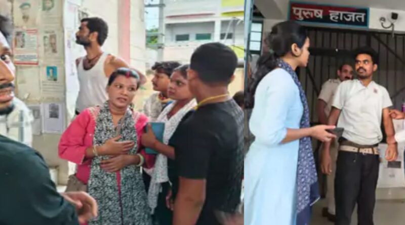 समस्तीपुर स्टेशन पर महिला से छीना जेवरात:रेलवे फुट ओवरब्रिज पर घटना,लोगों ने बदमाश को खदेड़कर पकड़ा