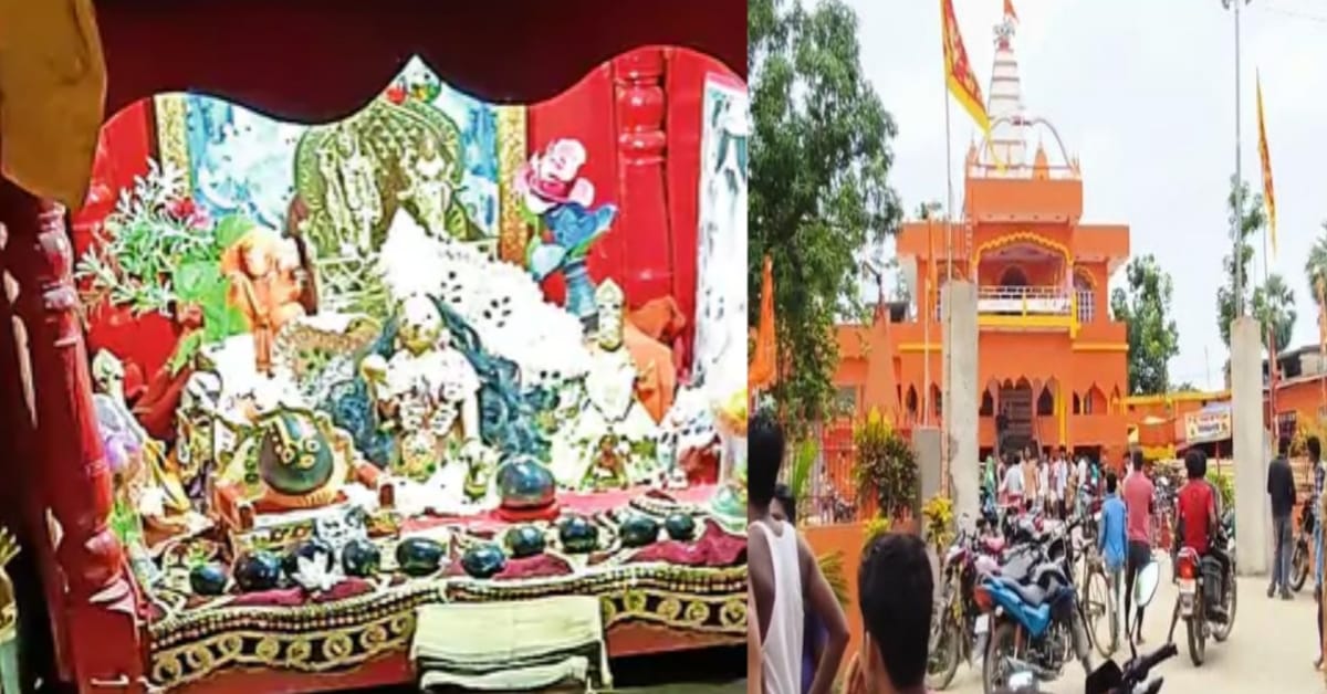 चकोटी मठ-24 अवतार धाम मंदिर में भीषण चोरी:अष्टधातु से बनी मूर्ति, सोने की मुकुट,छतरी ले उड़े