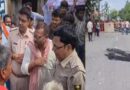 समस्तीपुर:सड़क हादसे में मौत, लोगों ने रोड पर जलाया टायर:कार ने मारी थी टक्कर