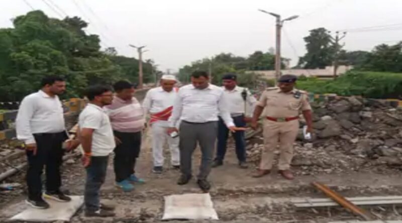 समस्तीपुर आरओबी को 15 अगस्त से पहले चालू करने का रखा गया लक्ष्य