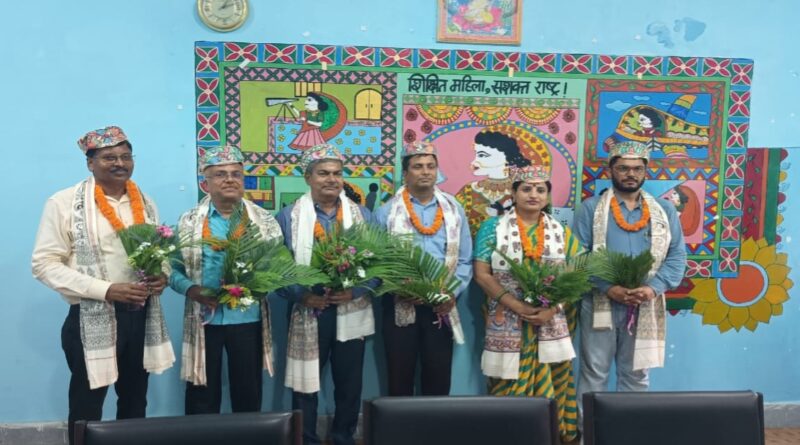 नव नियुक्त प्राचार्या व व्याख्याताओं का हुआ स्वागत