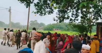 उपमुख्यमंत्री विजय चौधरी के काफिले के दौरान हसनपुर में हंगामा,पुलिसकर्मी घायल