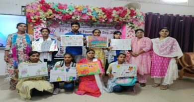 समस्तीपुर कॉलेज की 79वीं वर्षगांठ पर पोस्टर, कोलाज और क्विज प्रतियोगिता में छात्रों ने मारी बाजी