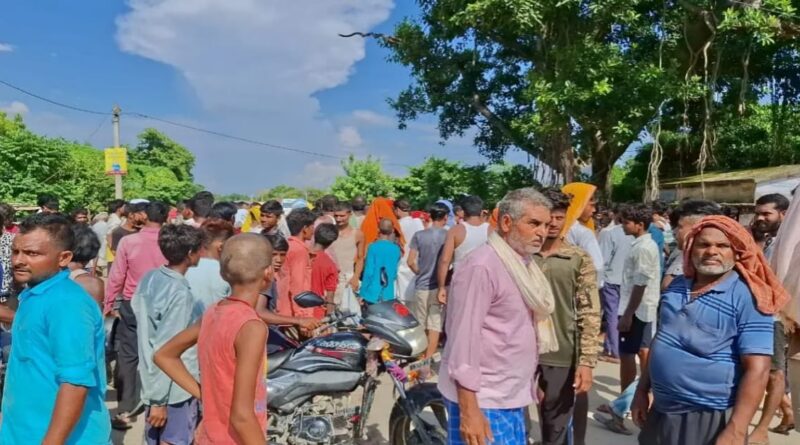 दलसिंहसराय’बेटी को थाना ले जा रहे पिता की हादसे में मौत,हत्या का शक